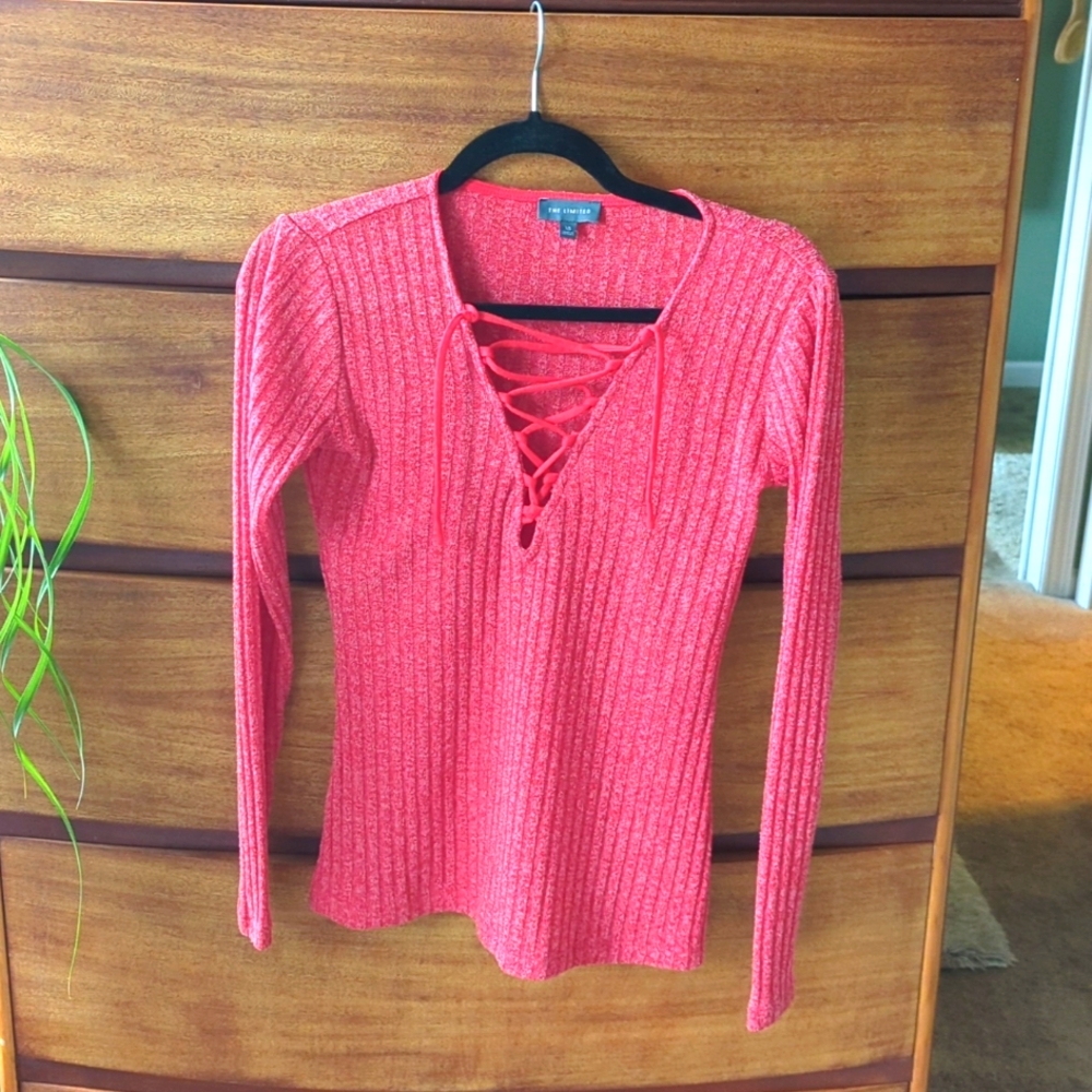 The Limited Red Sweater